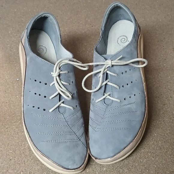 NAOT Kumara Feathery Blue Nubuck Stardust lace up shoes - Picture 11 of 11